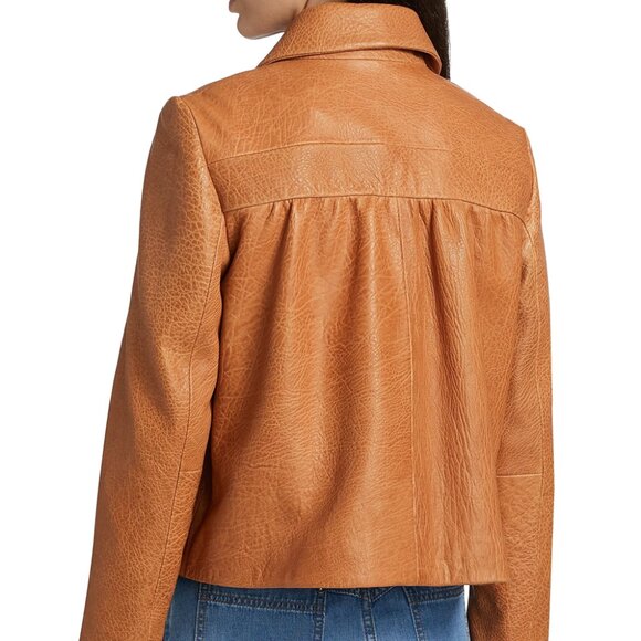 Ba&sh Bilos Leather Jacket - Picture 11 of 16